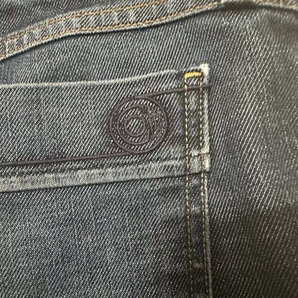 Citizens of Humanity COH Bermuda Shorts Dark Wash Jean Short 29 Cuffed - Picture 5 of 8